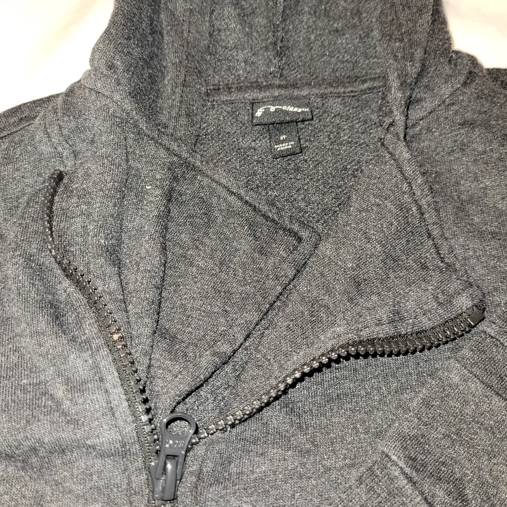 BOYS' Moto Sleeve Zip Hoodie Sweatshirt